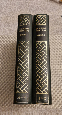 Dictionar medical 2 volume A. Mincu foto