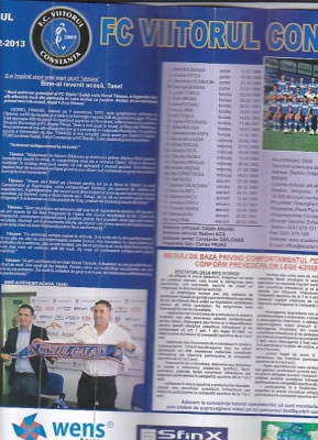 Program fotbal Otelul Galati - Viitorul Constanta 15 sept 2012 foto