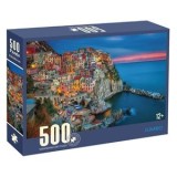 Puzzle 500 piese, Manarola Cinque Terre, Multicolor, 50x70 cm, CMCLASS