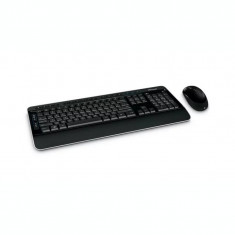 Kit TASTATURA si Mouse Microsoft &amp;amp;quot;Dektop 3050&amp;amp;quot; wireless 126 taste format standard mouse 3/1 butoane negru &amp;amp;quot;PP3-00023&amp;amp;quot; (include TV foto