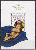 Germania 1978 - Crăciun, Colita, MNH, Nestampilat