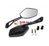 Oglinzi Moto Negre M8, Filet 1.25 - Scutere, ATV - Pret Avantajos Shr Motors Pitesti