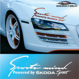 Sticker Far-Sports Mind-Skoda - Stickere Auto