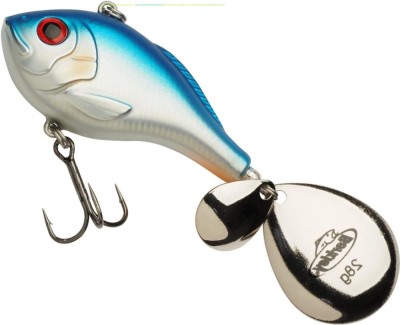 Spinnertail Berkley Pulse Spintail XL, 8cm, 18g, Blue Silver, 1buc/pac foto