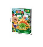 Set Creativ Dinozauri Ipsos, Modelaj &amp; Pictura, 4 Forme, Magneti, 6+ Ani