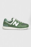New Balance sneakers 574 culoarea verde U574FGG