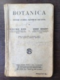 Dimitrie Dimo, Stefan Niculescu - Botanica. (Pentru cursul superior de liceu).