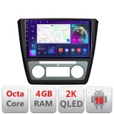 Navigatie Skoda Yeti 2009-2014 C-YETI Android Octa Core Ecran 2K QLED GPS 4G 4+32GB 360 KIT-YETI+EDT-E409-2K CarStore Technology
