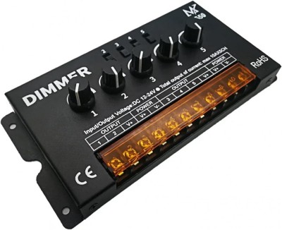 Controller dimmer monocrom pentru banda led DC 12V-24V, max 50A, D550 foto