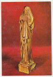 Bnk cp Sinaia - Muzeul Peles - Statueta de bronz - necirculata, Printata