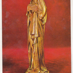 bnk cp Sinaia - Muzeul Peles - Statueta de bronz - necirculata