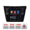 Navigatie Nissan X-Trail 2013-2018 tip tesla radio gps internet Qualcomm 8X 8+128 360 4G carplay android auto kit-tesla-353+ CarStore Technology