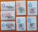 COLONII-BRITAN.-SIERA LEONE-''1965-''2ANI INDEPENDENTA''-LOT 7VAL. -MNH-Vezi-Scan