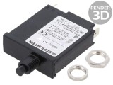 &Icirc;ntrerupător de supracurent SCHURTER Unom 240VAC 28VDC 16A SPST IP40