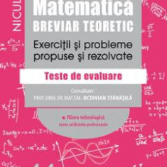 Matematica - Clasa 11 - Breviar teoretic (filiera tehnologica) - Petre Simion