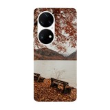Husa compatibila cu Huawei Nova Y70 model Scenery lake, Silicon, TPU, Viceversa, Transparent, Carcasa