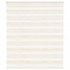 Jaluzea tip zebra 130x150 cm lățime țesătură 125,9 cm poliester