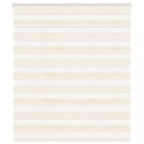 Jaluzea tip zebra 130x150 cm lățime țesătură 125,9 cm poliester