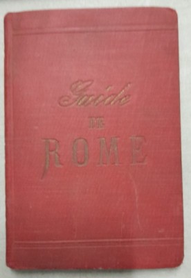 Guide de Rome, 1900 foto