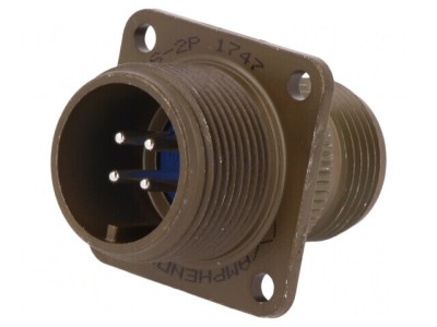 Conector Circular 14S 97 Aluminiu Oliv foto