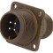 Conector Circular 14S 97 Aluminiu Oliv