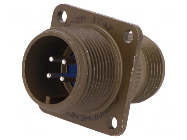 Conector Circular 14S 97 Aluminiu Oliv