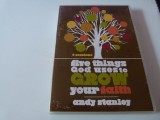 Five thing God uses to grow your faith, dvd