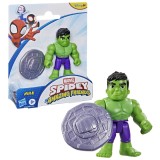 SPIDEY SI PRIETENII LUI UIMITORI MARVEL SET FIGURINA HULK SI ACCESORII