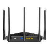Router Wi-Fi 6e, AX5700 TriBand 2.4/5GHz/6GHz, 861+2402+2402 Mbps, 5x6dBi, 4 x Gigabit - TENDA TND-TX27-PRO SafetyGuard Surveillance