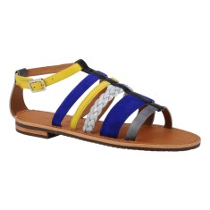 Sandale dama Geox D Sozy E, dk violet-gun, 36