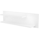 Cumpara ieftin Raft dublu de perete Hubners Matei 100 cm alb