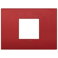 Rama Ornament 2M pentru doza de 3M Vimar Arke rosu mat 19652.75