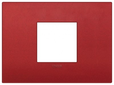 Rama Ornament 2M pentru doza de 3M Vimar Arke rosu mat 19652.75 foto