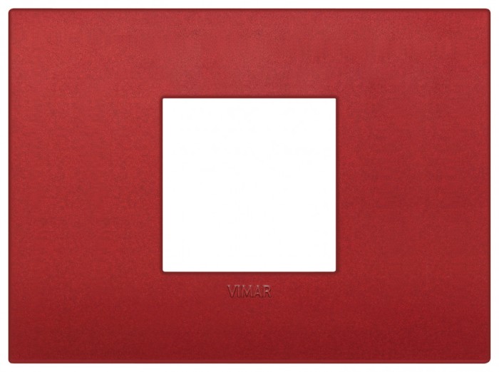 Rama Ornament 2M pentru doza de 3M Vimar Arke rosu mat 19652.75
