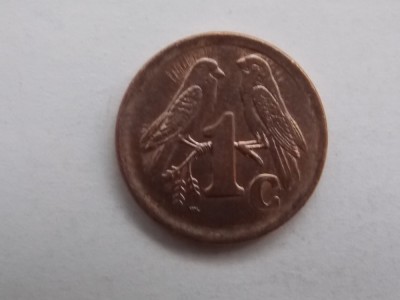 1 CENT 1994 AFRICA DE SUD foto