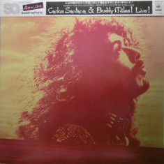 Vinil LP "Japan Press" Carlos Santana ‎– Carlos Santana & Buddy M! Live! (VG++)