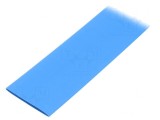 Manșon termocontractabil albastru 32mm 1m
