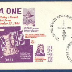 Australia SUA, 1984 | FDC - Misiunea Vega 1 | Space Voyage Cachet | Cosmos | aph