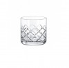 Set 6x Pahar din cristal pentru whisky model Old Fashioned Diamond, 370 ml