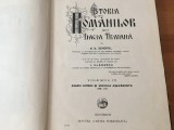 A.D. XENOPOL, ISTORIA ROMANILOR DIN DACIA TRAIANA VOL.3, CARTEA ROMANEASCA 1929