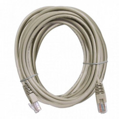 Patchcord UTP cat 5E 1m culoare gri foto