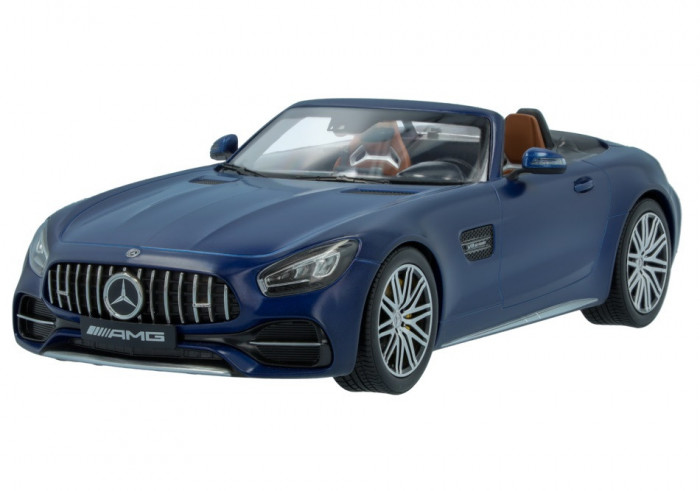 Macheta Oe Mercedes-Benz Amg GT C Roadster 1:18 Albastru B66960563