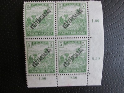 UNGARIA BLOC=MNH=22 foto