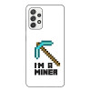 Husa compatibila cu Samsung Galaxy A52, A52 5G Silicon Gel Tpu Model Minecraft Miner
