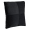 Pernă Decorativă, Velvet, Dungi Reliefate, Negru, 45x45cm