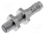 Senzor inductiv OMRON E2A M8 PNP NC 0-2mm 12-24V IP67 oțel inox