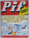 Banda Desenata PIF No. 113 Editions de Vaillant (Anii '60-'70) - 75 Pagini, Coperta Brosata. Lipsa Gadget, Cotor Intarit
