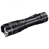 Lanterna LED Hama Professional 330lm, 140m, Aluminiu Negru, Baterii AAA, Camping