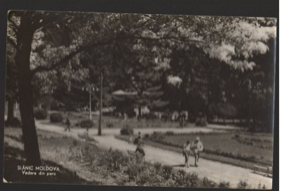 CPI B13882 CARTE POSTALA - SLANIC MOLDOVA. VEDERE DIN PARC, RPR foto