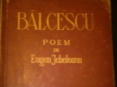 BALCESCU- POEM DE EUGEN JEBELEANU-166 PG- foto